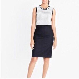 CLOSET CLEAROUT | J Crew Factory | Original Fit Pinstriped Pencil Skirt | Size 4
